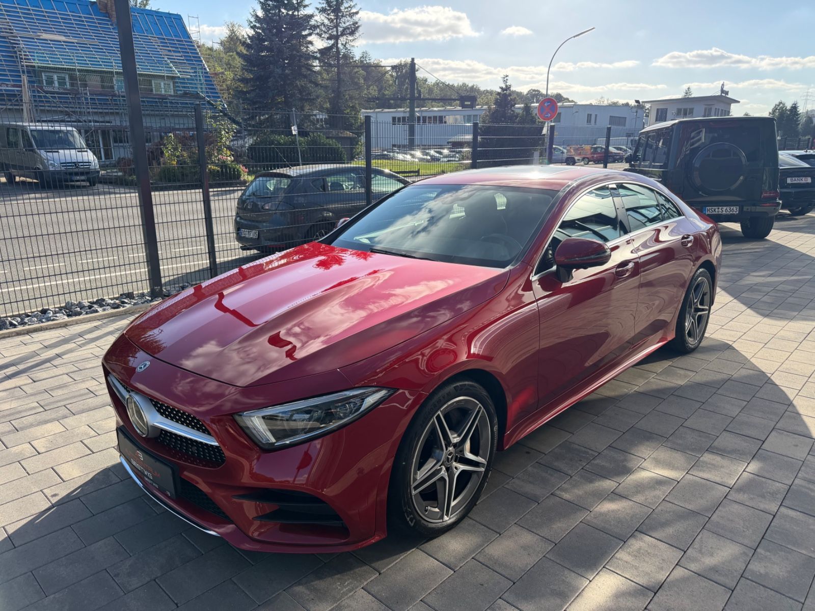 Mercedes-Benz CLS 450 4Matic AMG-Line S-DACH CHERRY-RED 8-FACH foto 5