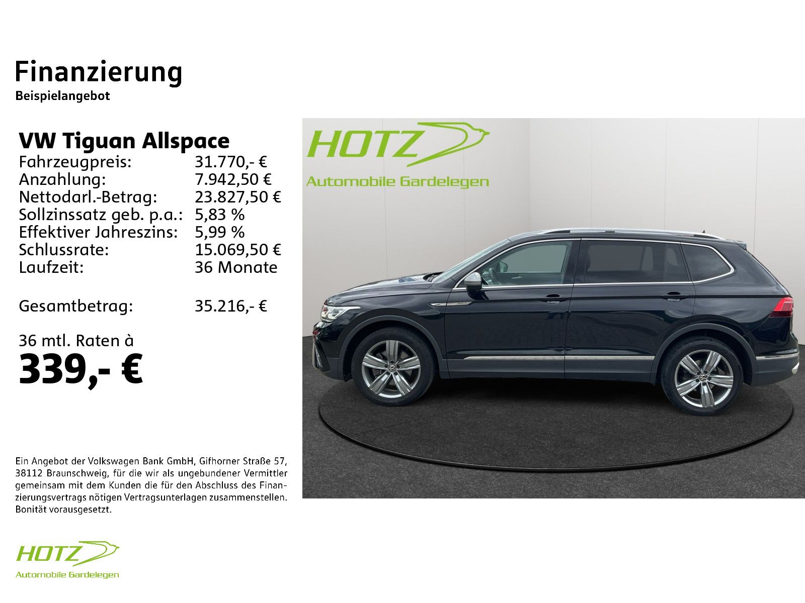 Volkswagen Tiguan Allspace 2.0 TSI 4Motion Elegance 7-Sitze foto 2