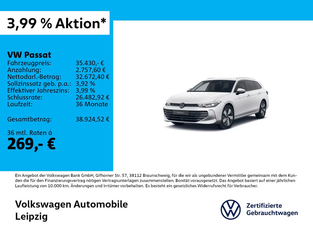 Passat 2.0 TDI Business*AHK*ACC*Navi*DSG*360°
