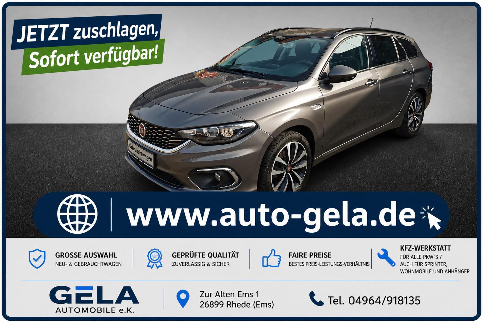 Fiat Tipo Kombi 1.4 T-Jet Lounge /Navi/Rückfah/17 Zol