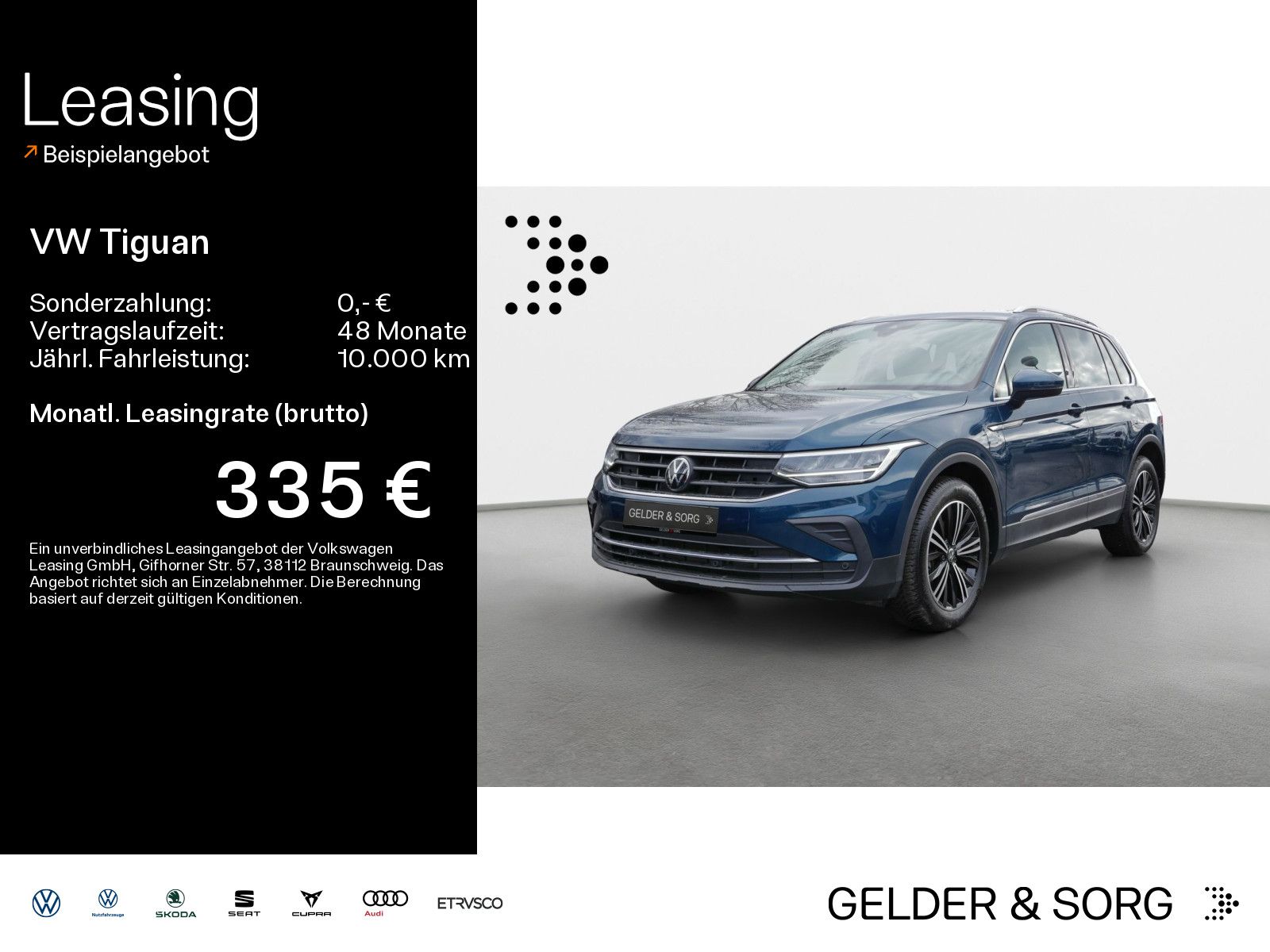 Volkswagen Tiguan Life 1.5 TSI LED*AHK*RFK*Panoramadach*ACC