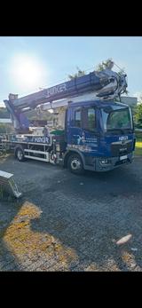 MAN Dachdeckerkran 7.190 Böcker AK 37/4000  - Dachdeckerkran
