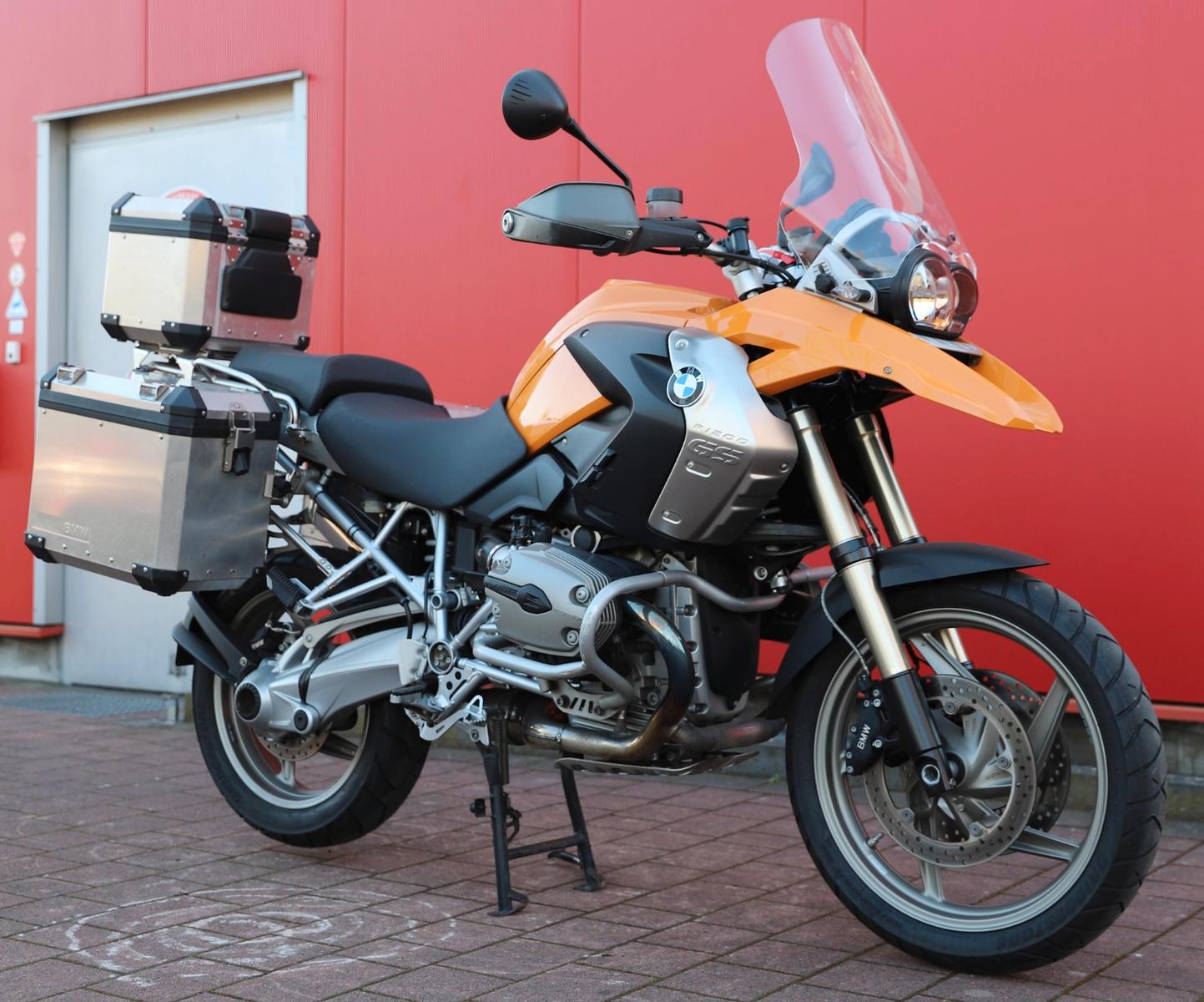 BMW R1200 GS Windschild Koffer Export
