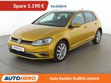 Volkswagen Golf VII 1.6 TDI Join Aut.*NAVI*ACC*PDC*SHZ*PANO - mit Diesel-Antrieb: Gelb