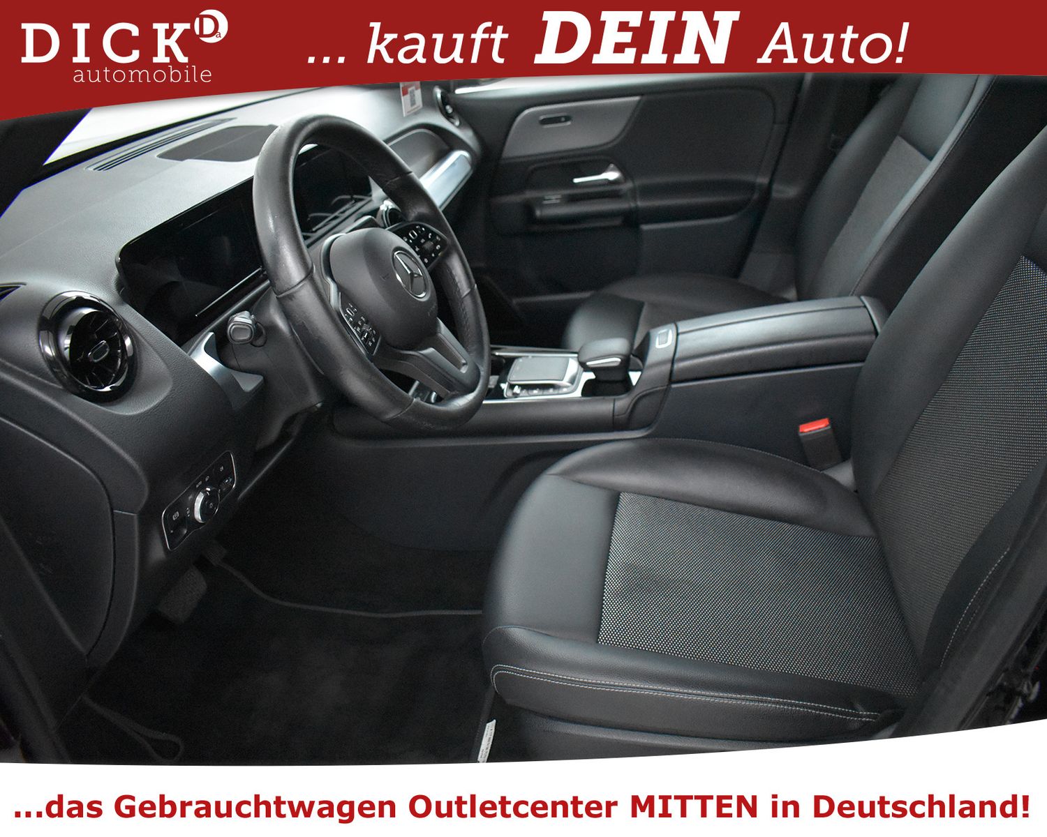 Fahrzeugabbildung Mercedes-Benz GLB 180d 8G >PANOR+NAVI+LEDER+SHZ+KAM+ADVENC+DAB