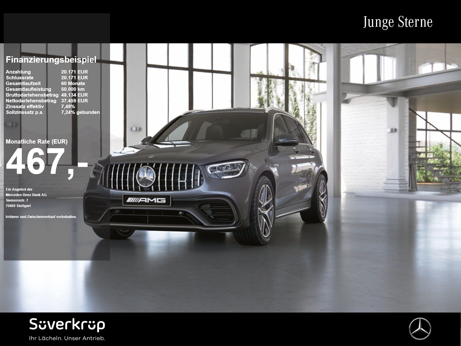 2021 Mercedes Benz GLC 63 AMG