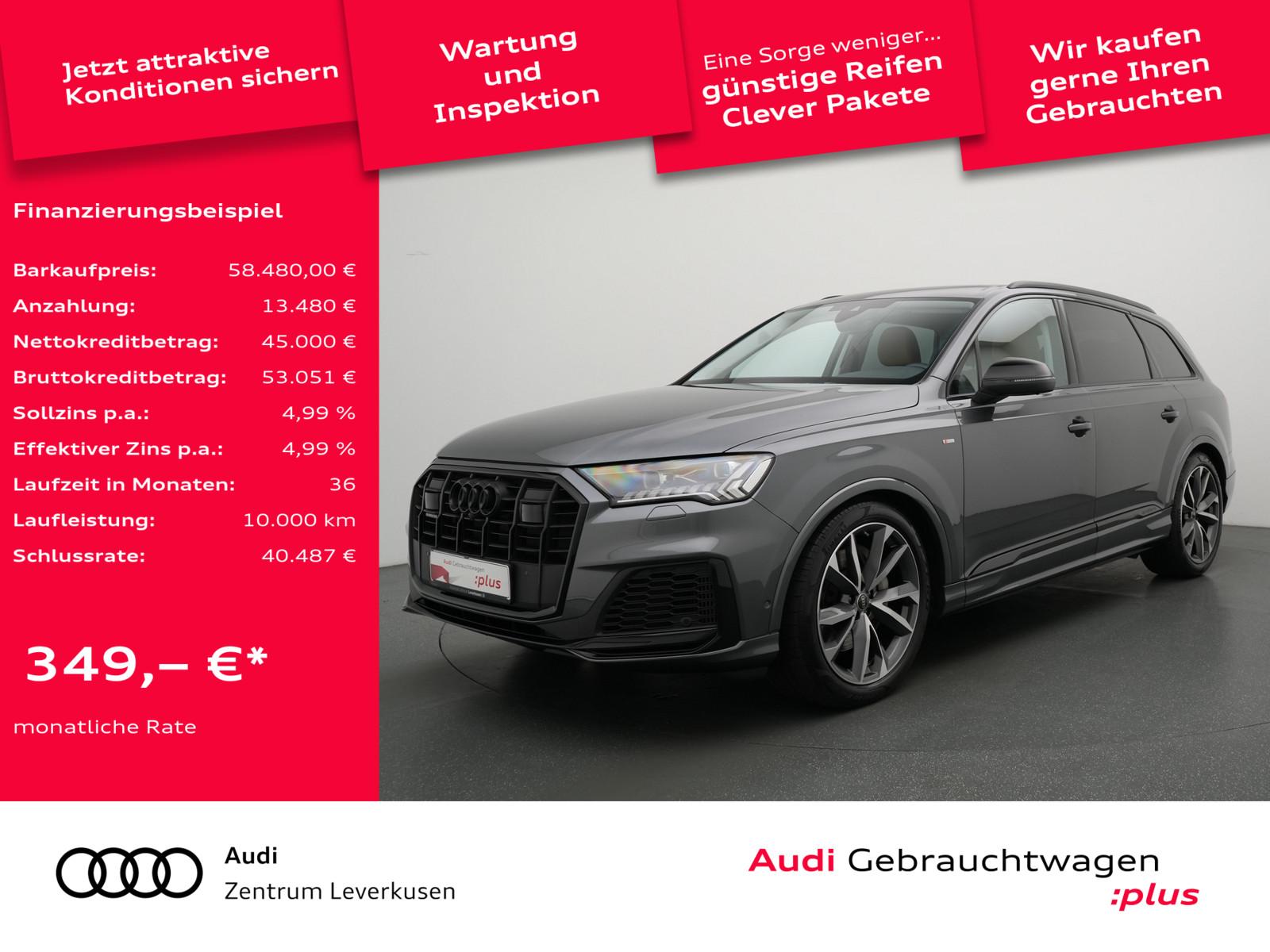 Audi Q7 S line 7-SITZER STANDHZ LASER PANO B&O LUFT