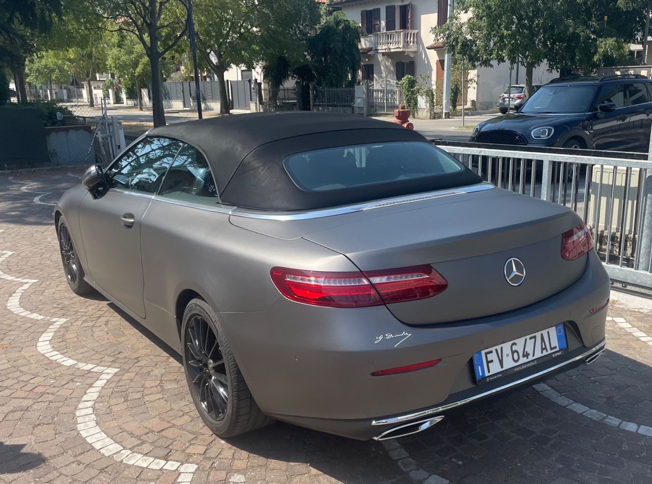 MERCEDES-BENZ Mercedes-benz E 220 d Auto 4Matic Cabrio Premium