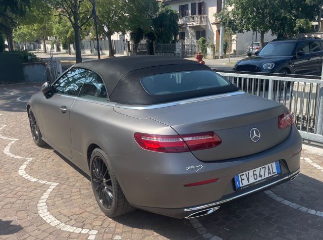 MERCEDES-BENZ Mercedes-benz E 220 d Auto 4Matic Cabrio Premium