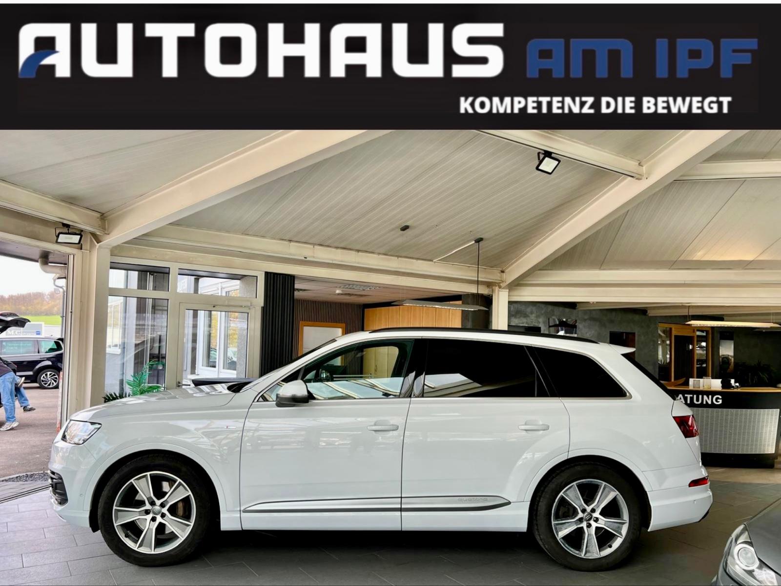 Audi Q7 3.0 TDI  S-Line 7-SITZER+AHK+360RFK+PANO+BOSE