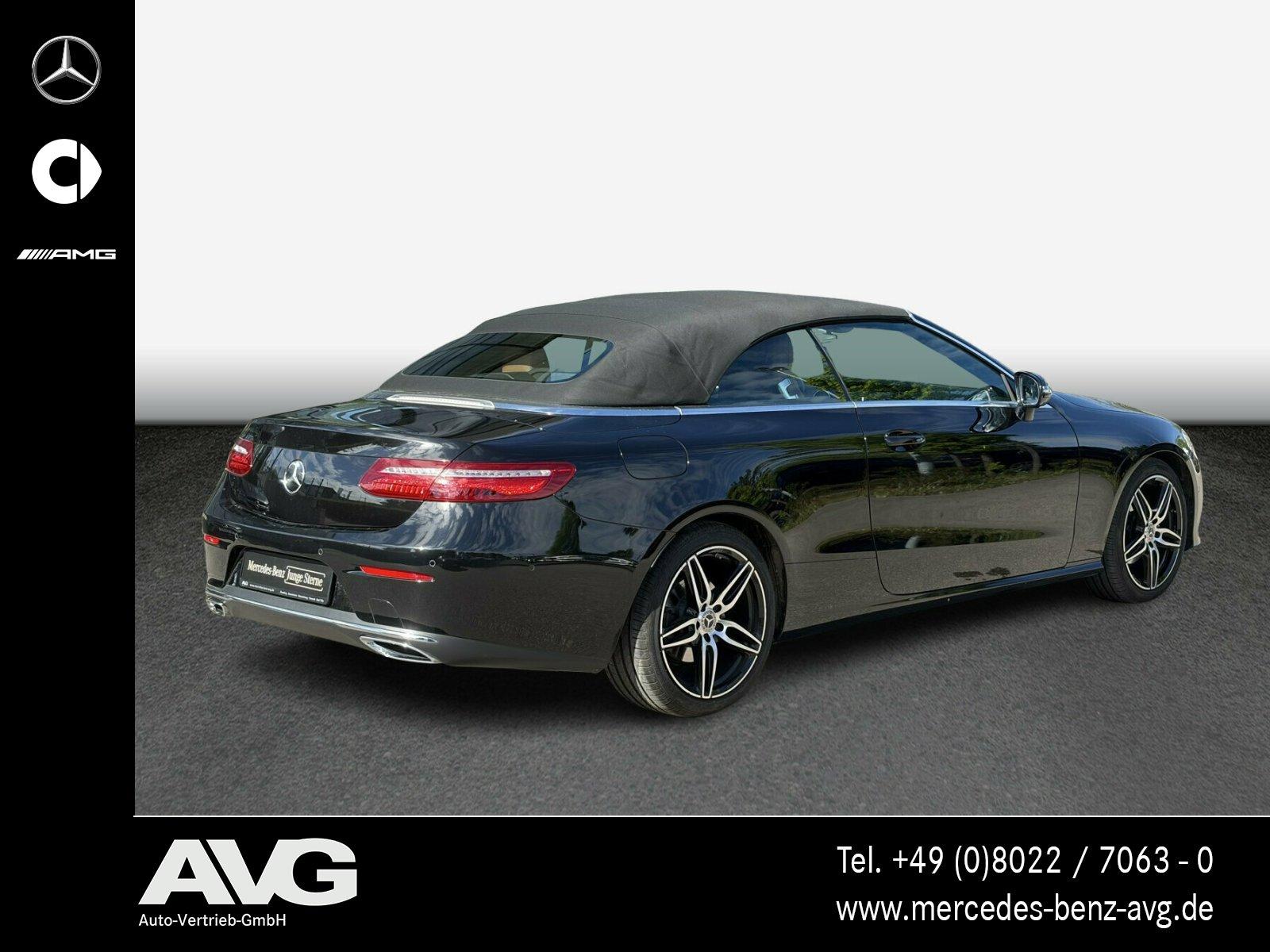 Mercedes-Benz E 220 d Cabriolet AMG 19"/NAVI/AIRSCARF/AHK/TOTW