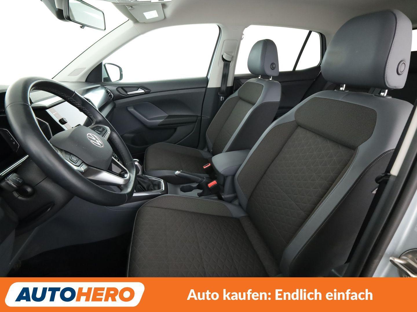 Volkswagen T-Cross 1.0 TSI Style Aut.*NAVI*LED*SPUR*PDC*SHZ, миниатюра 9