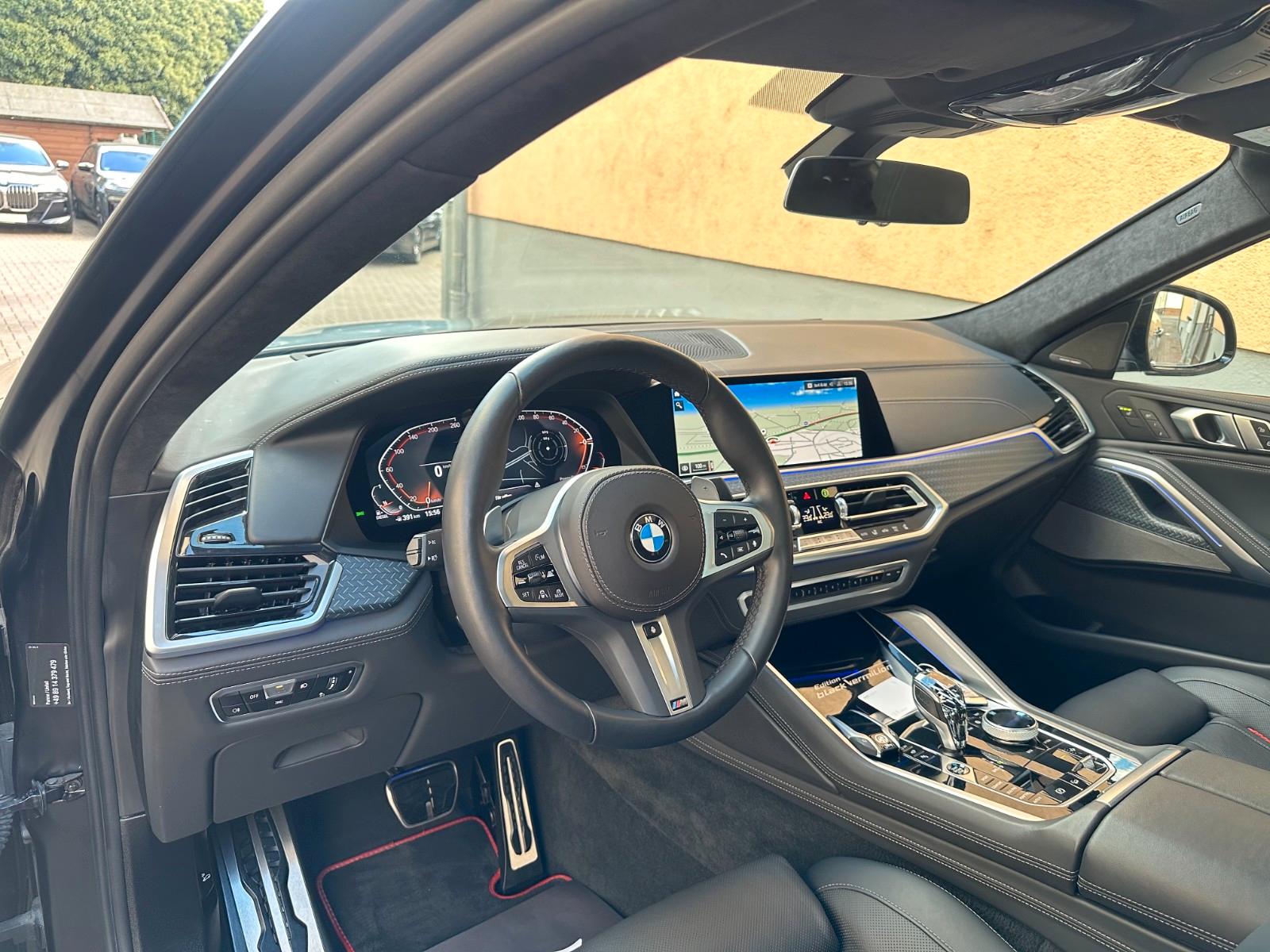 BMW X6 xDr40d M Sport Black Vermilion Edition Frozen