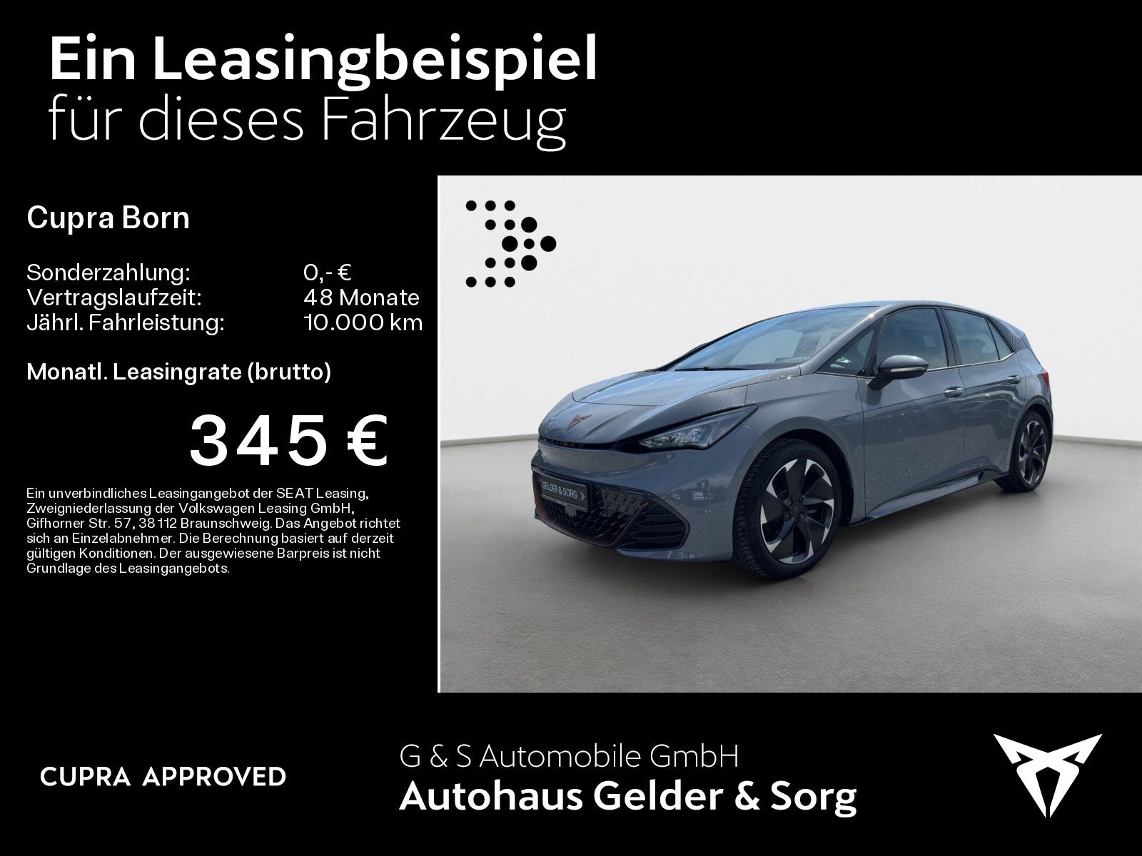 Cupra Born 62kWh 19Z*GJR*LED*PDC*KLIMA* imagem 2
