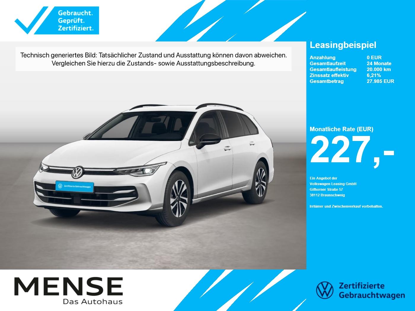 Volkswagen Golf VIII Variant 2.0 TDI DSG Energy IQ.Light LM