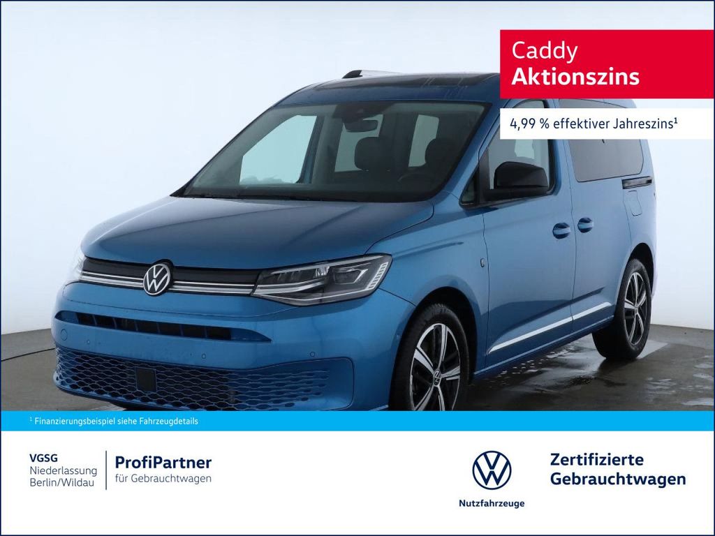 Volkswagen Caddy Style 7-Sitzer VorbAHK PanoDach Navi ACC