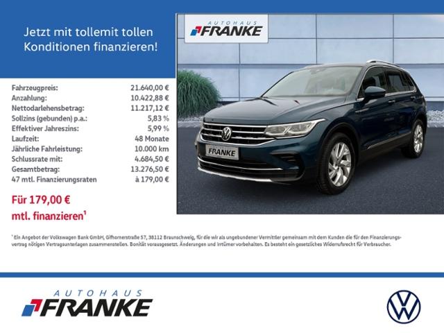 Volkswagen Tiguan 1.5 TSI, DSG, Elegance, Standhz., Leder