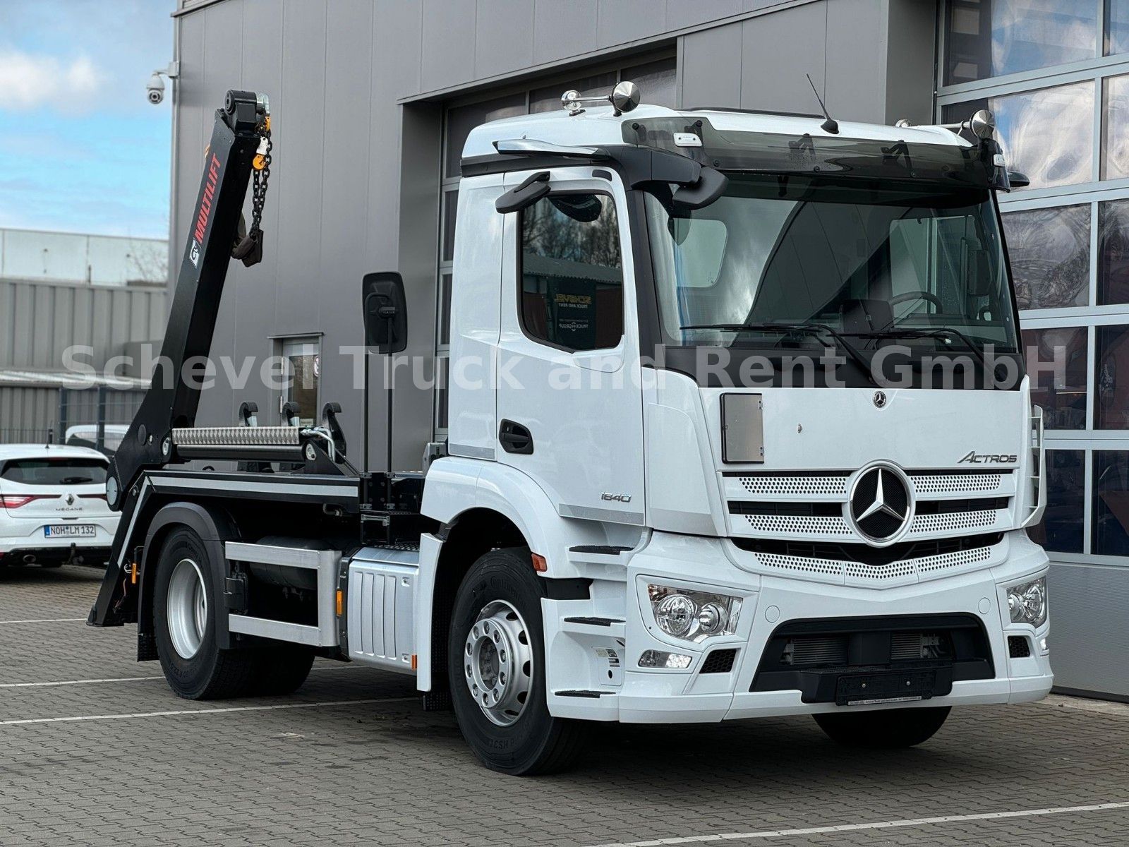 Fahrzeugabbildung Mercedes-Benz Actros 1840 L  Multilift FTR12 Absetzkipper Funk