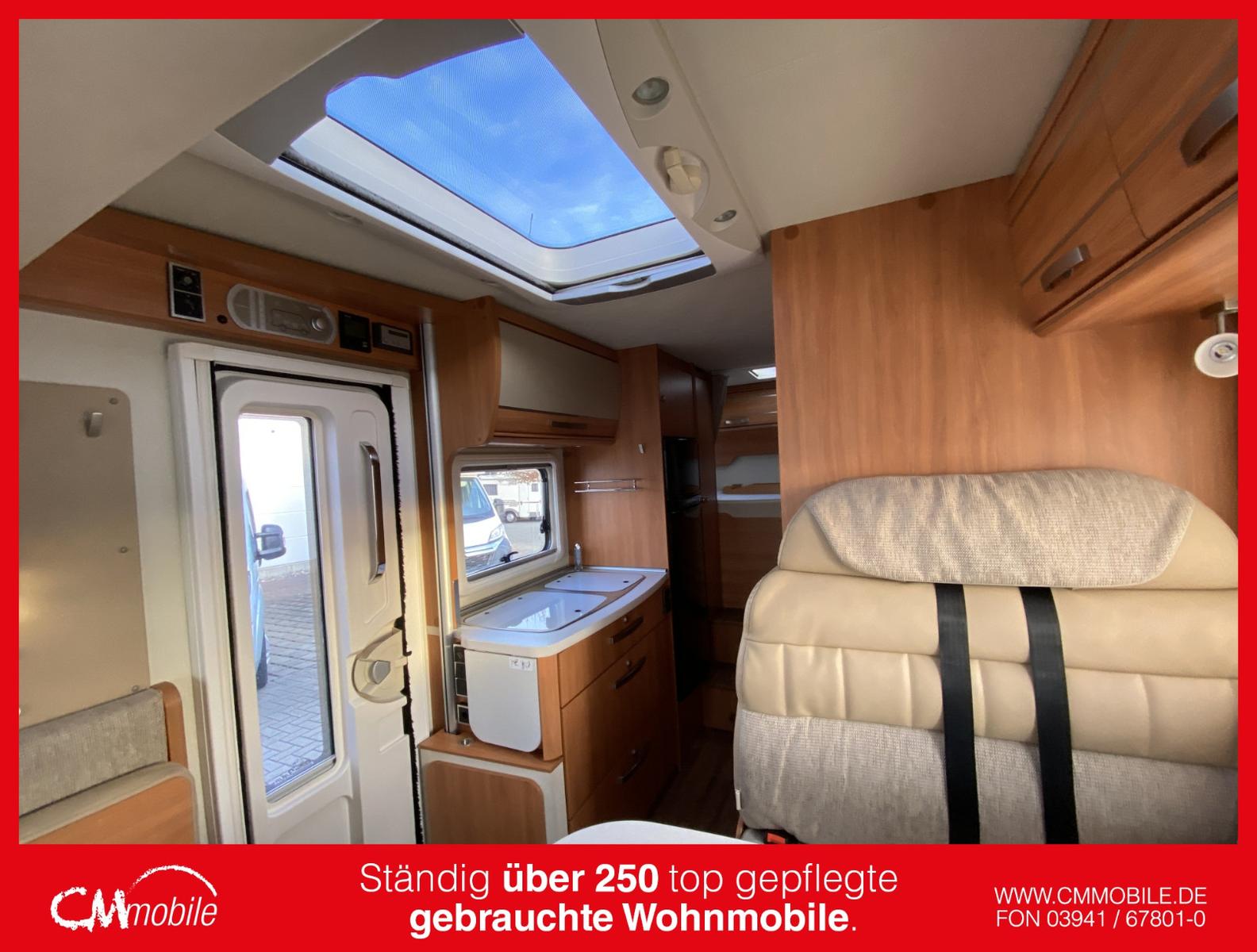 HYMER / ERIBA / HYMERCAR Exsis i 524 - Hub&Festbett - Garage -