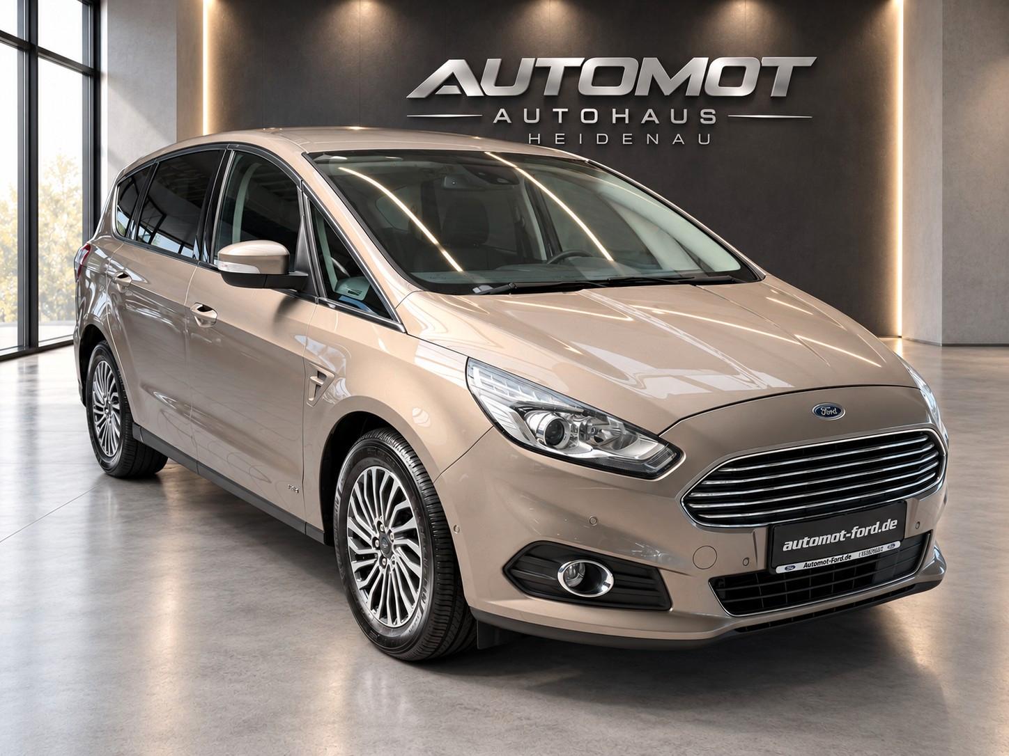 Ford S-Max 2.0 TDCi Titanium AWD*Navi*AHK*Leder*SHZ
