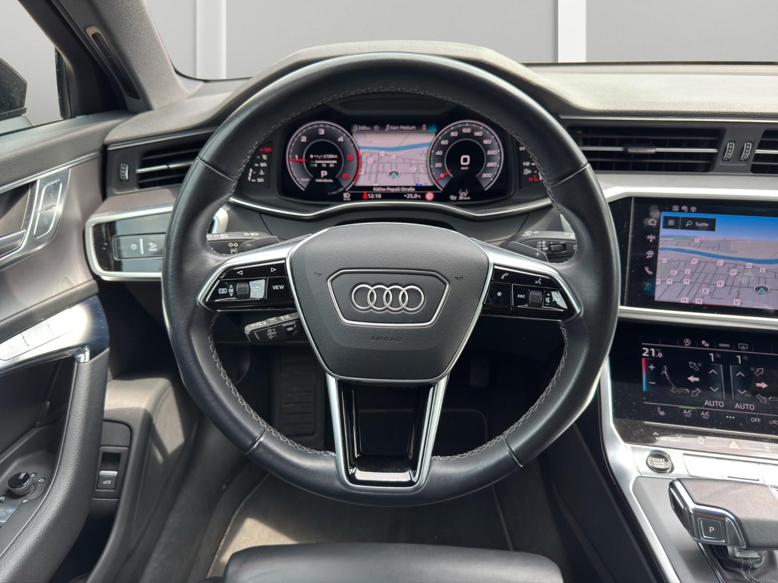 Audi A6 40 TDI qu. Leder Navi CarPlay RFK 360° AHK AC, миниатюра 14