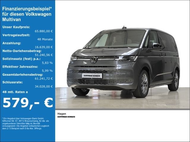 Volkswagen T7 Multivan Goal 110 kW TDI 7-Gang-DSG EasyOpen