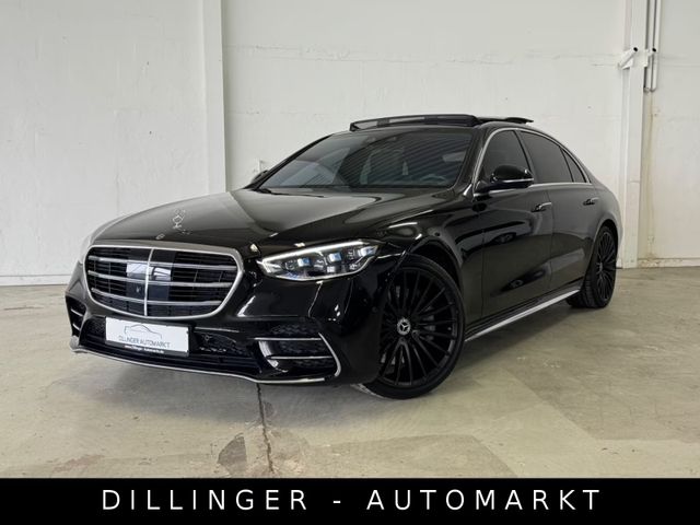 MERCEDES-BENZ S 400d 4M Lang AMG Fond-TV 21" Pano 360° HUD Bur