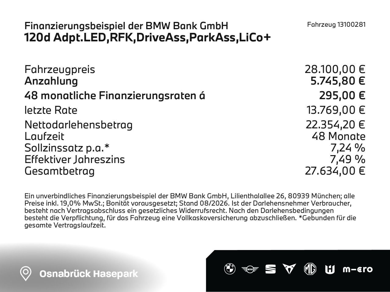 BMW 120 - Bild 2