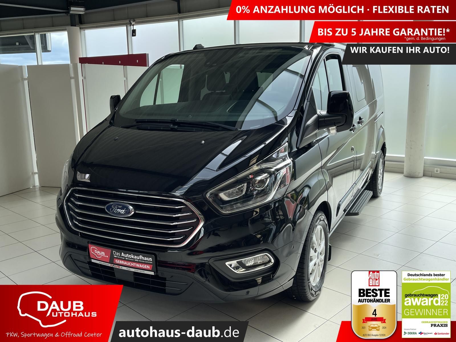Ford Tourneo Custom 2.0 TDCi Titanium X+AT+9 Sitzer++