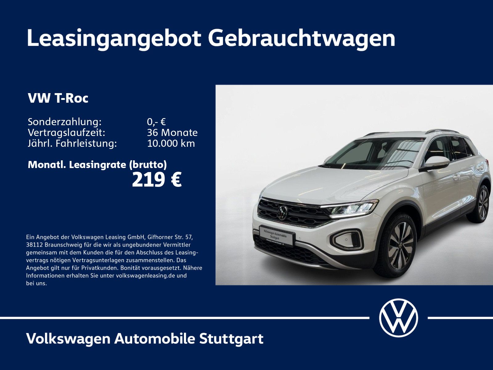 Volkswagen T-Roc 1.0 TSI Move Navi Tempomat