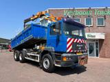 MAN 33 FE 33.410 6X4 KRAAN + KIPPER EURO 2 BLADGEVEE - MAN 2001