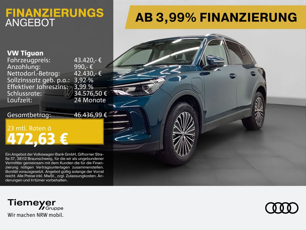 Tiguan 1.5 TSI eHybrid ELEGANCE AHK NAVI KAMERA