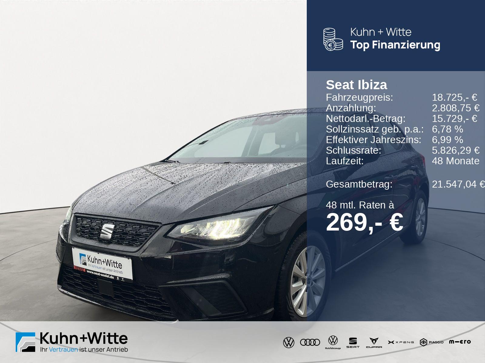 Seat Ibiza 1.0 TSI Style LED+PDC+SHZ+AppleCar
