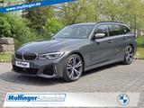 BMW M340d T.xDr.Laser LiveP.Memory PanoD.H/K AHK 19" - BMW M340d mit Diesel-Antrieb: Grau, Vollleder, Kombi