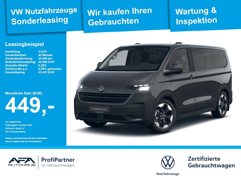 Volkswagen T7 e-Caravelle PanAmericana AHK*Navi*LED*RFK*GRA