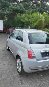 Fiat 500 1.4 16V Lounge Panorama, klima ,frisch TÜV  - silberne Fiat 500