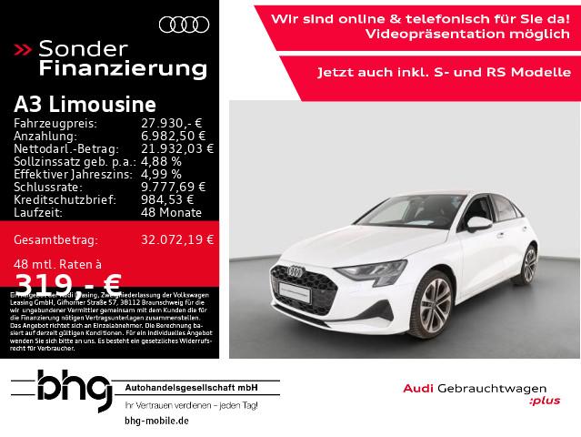 Audi A3 Limousine advanced 30 TFSI 85(11, миниатюра 2