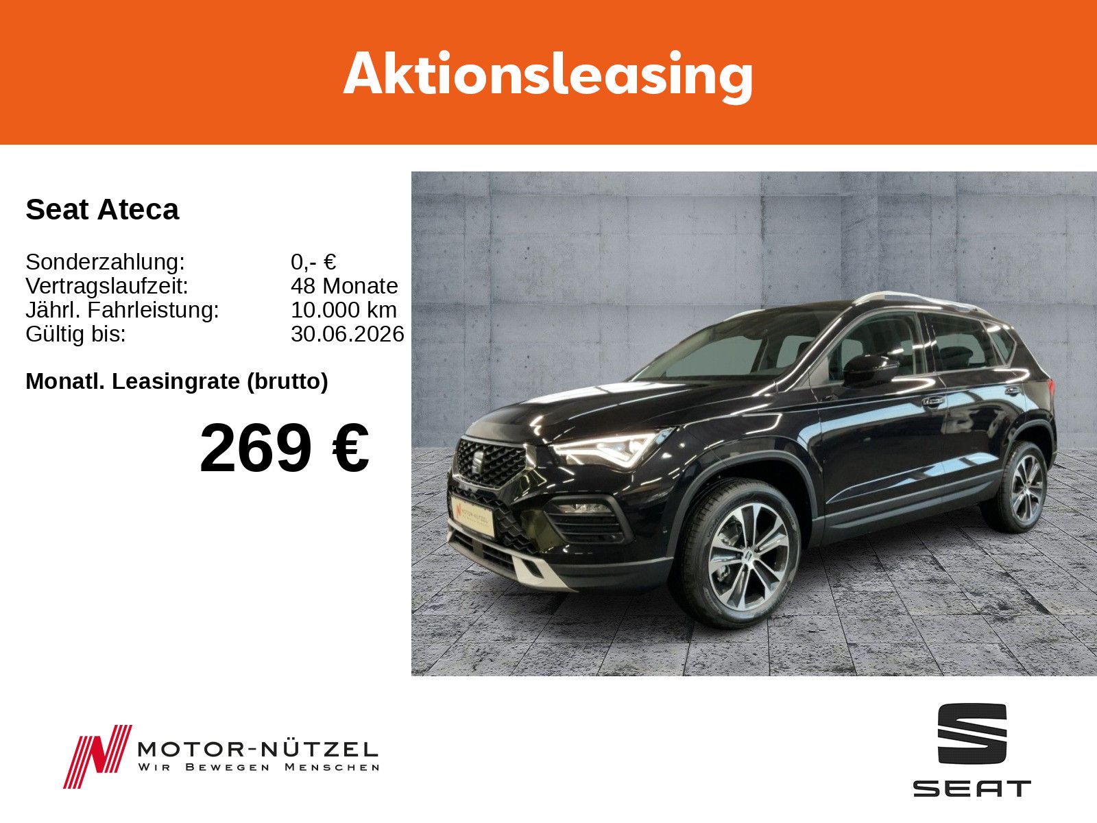 Seat Ateca 1.5 TSI ACT Style 7-Gang DSG