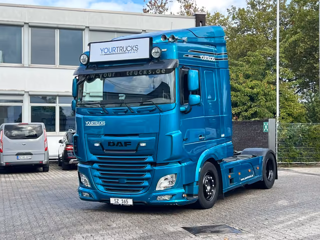DAF XF 530 SC · Retarder · ACC · Kühlbox · Vollspoiler · Leder