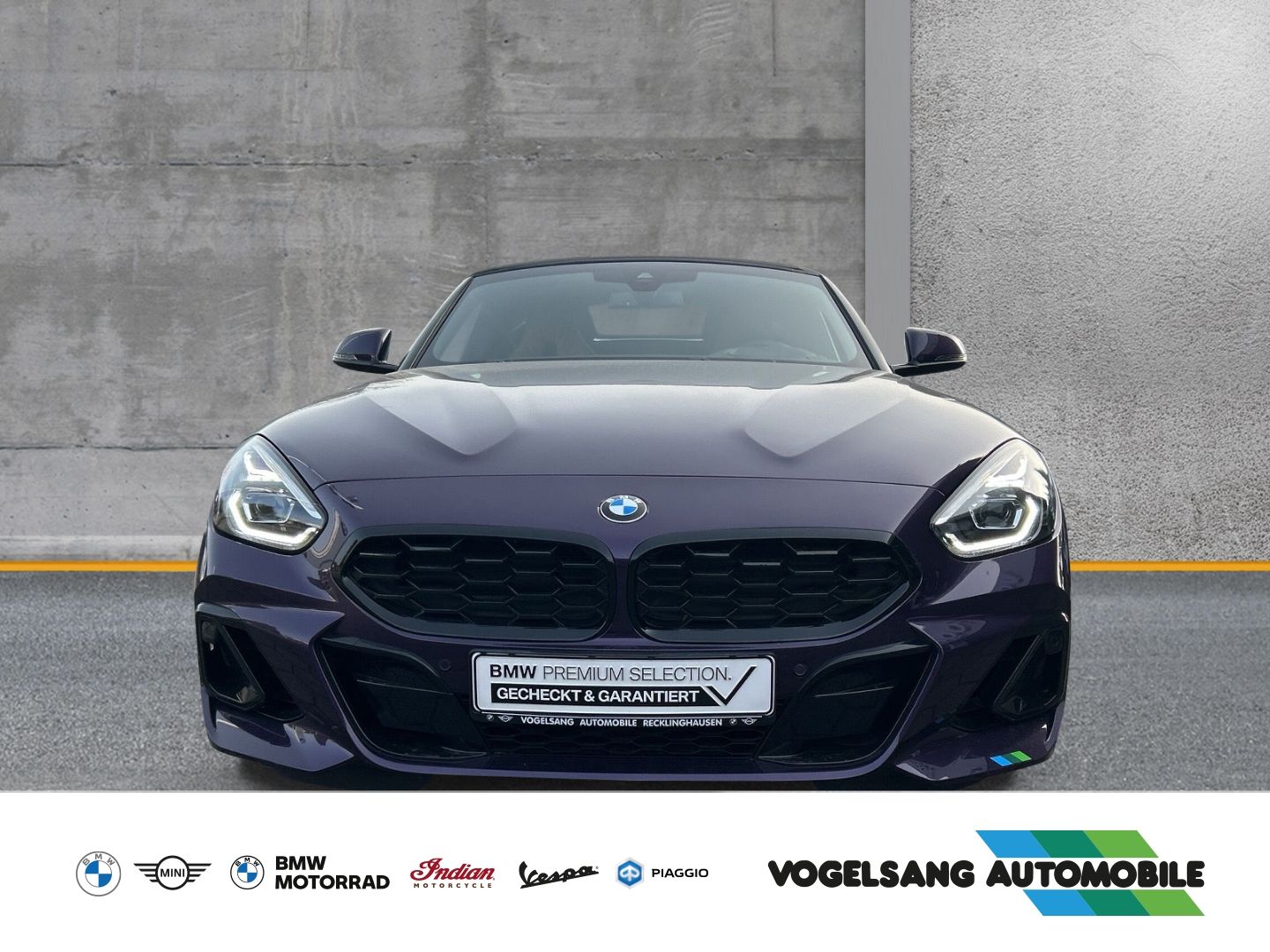 Fahrzeugabbildung BMW Z4 M40i Head-Up Kamera adaptives Fahrwerk Navi g