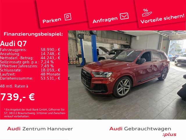 Audi Q7 S line 55 TFSIe quattro HuD Laser Pano AHK Lu