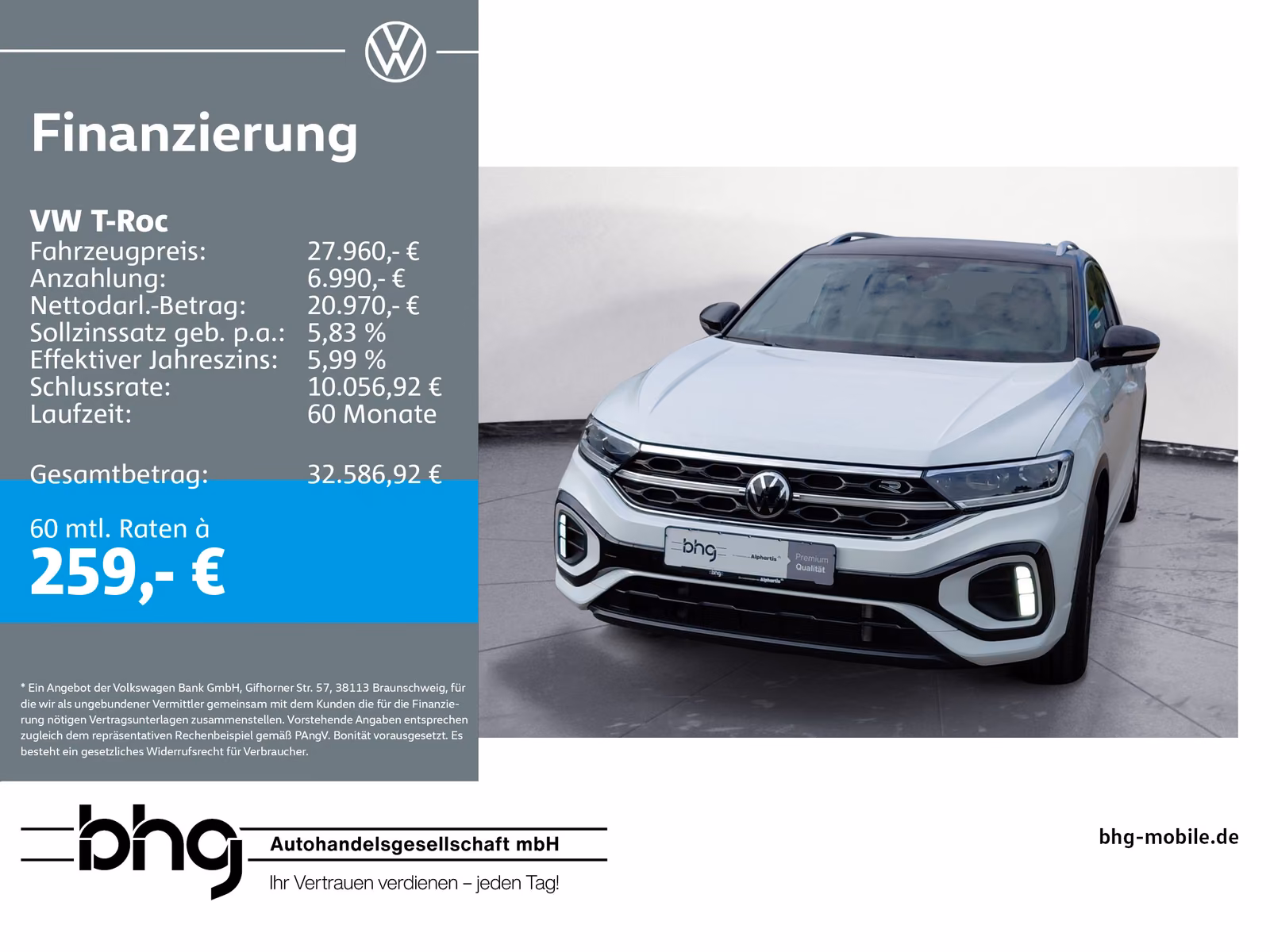 Volkswagen T-Roc R-Line 2,0 TSI OPF 4M DSG