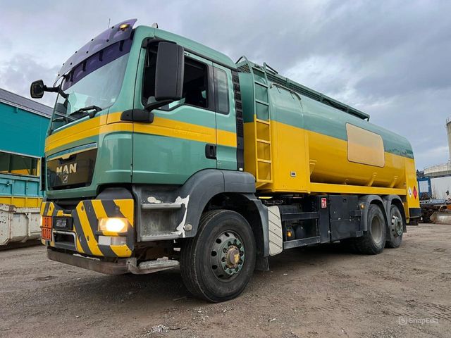 MAN TGS26.400 E5 6x4 ADR 18.100L 2 Kammern Pumpe 