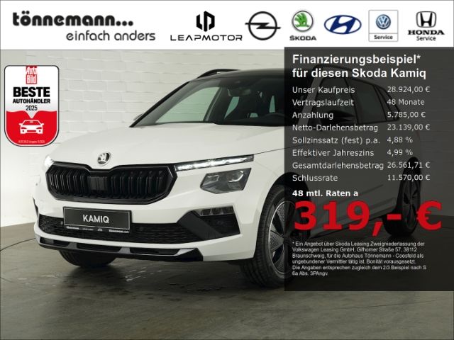 Kamiq MONTE CARLO TSI DSG+LED+NAVI+RÜCKKFAHRKAME