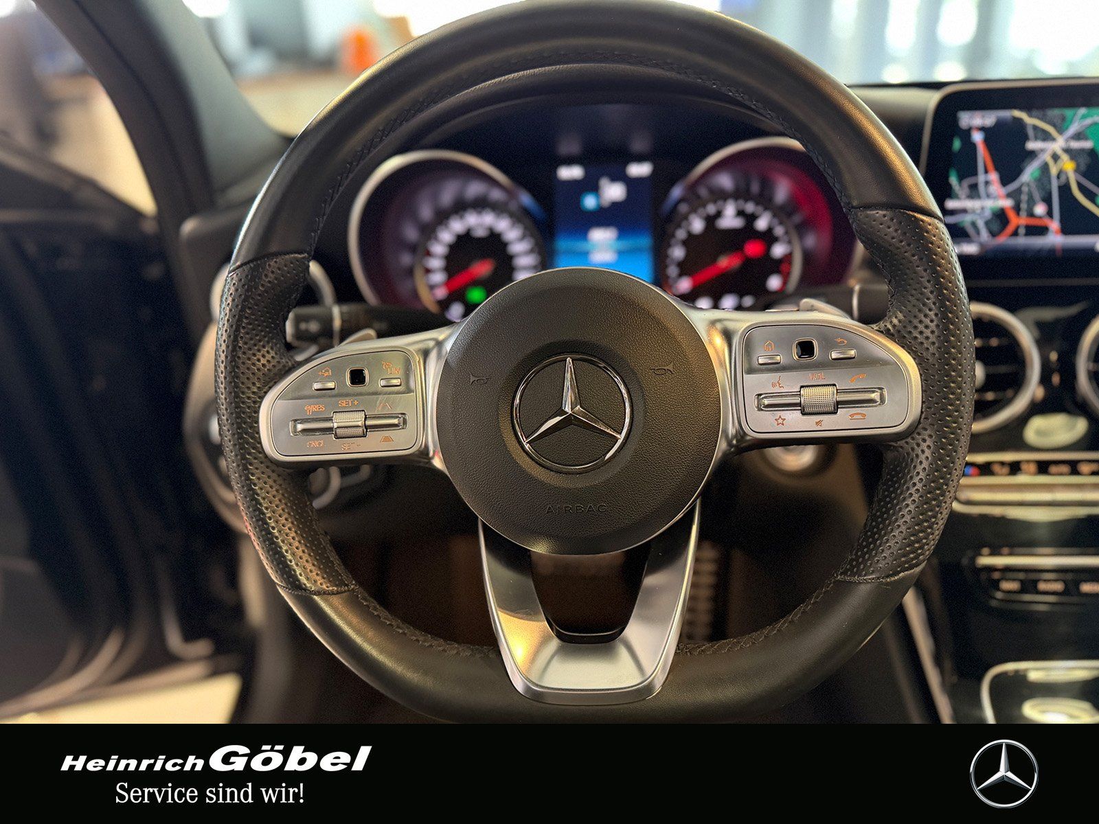 Fahrzeugabbildung Mercedes-Benz C 220 d AMG Line (EURO 6d-TEMP)