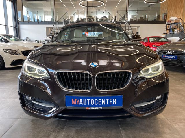 BMW 218 d Cabrio Sport Line *AHK*SHZ*Klima*Navi*