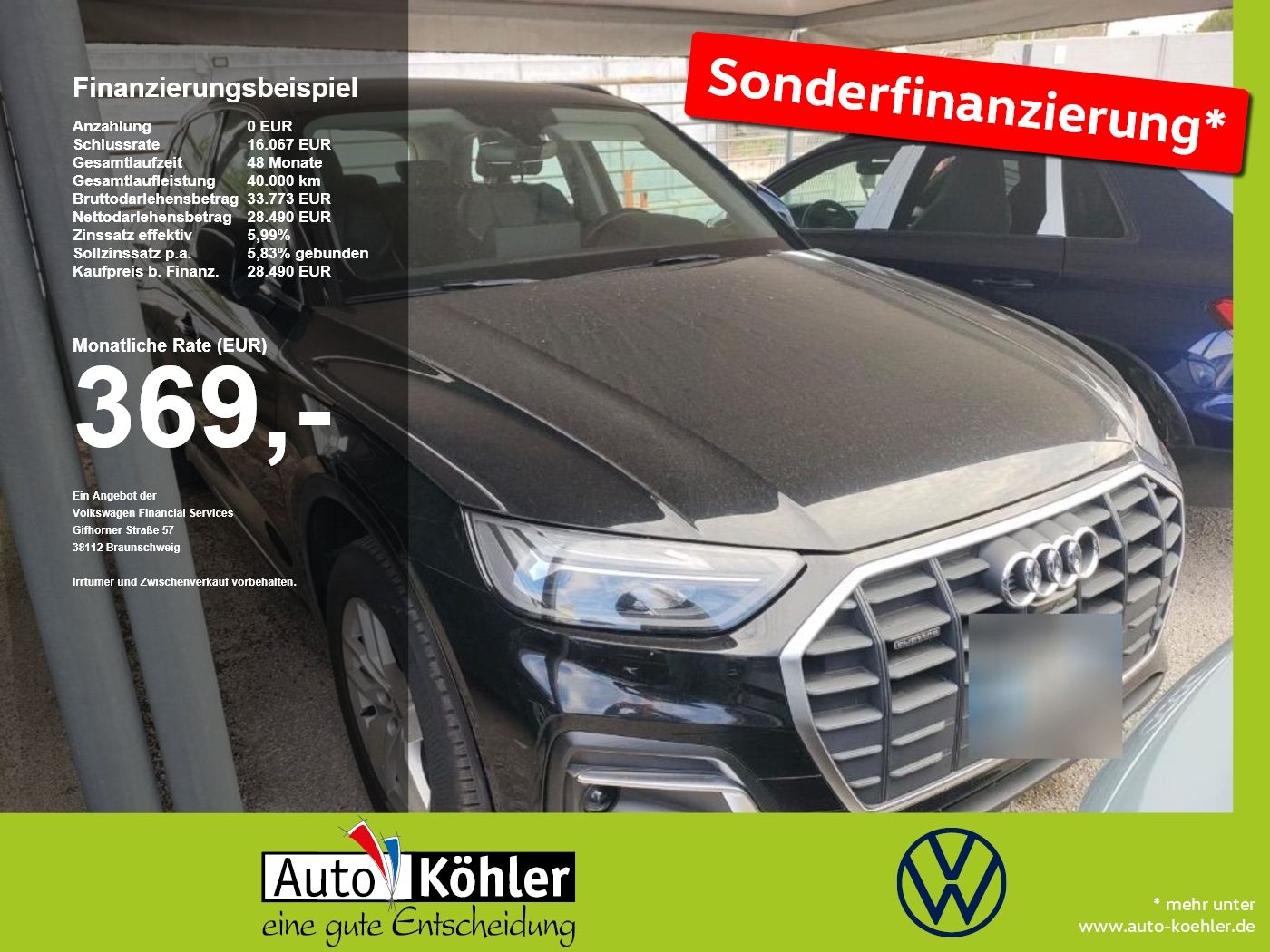 Audi Q5 quattro electric TDI S tronic Kamera 360 ACC