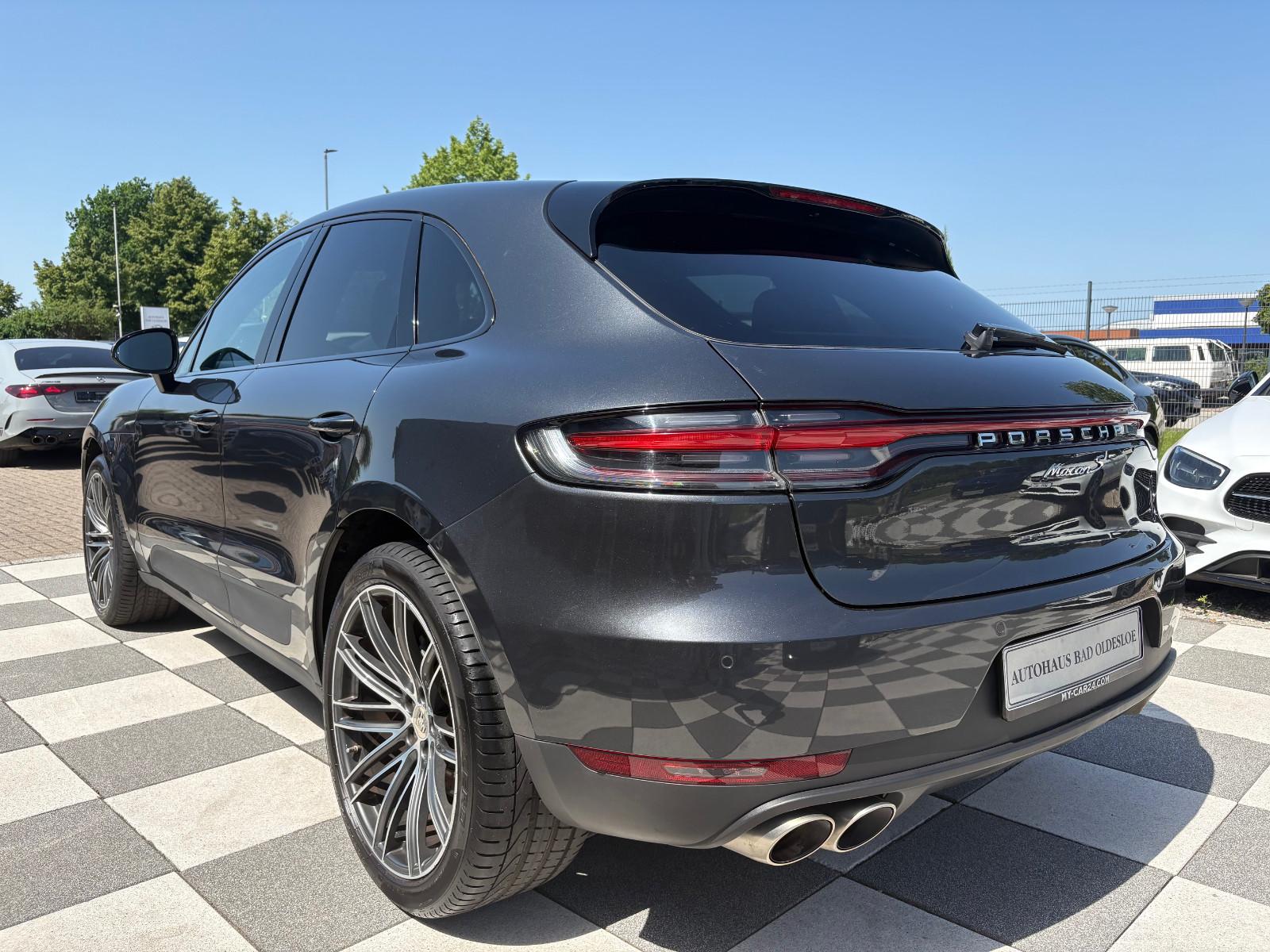 Porsche Macan S Carbon+LED+PDLS+Panorama+21"+Kamera+AHK