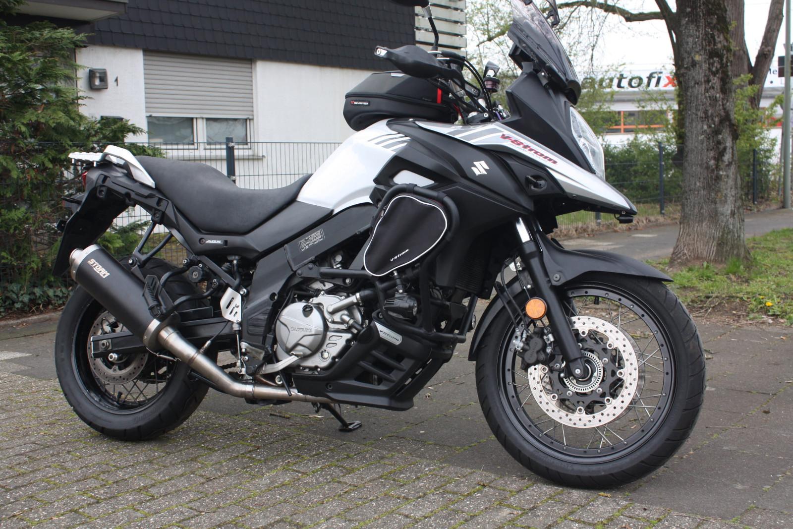 Suzuki DL 650 XT Carpuride viel Zubehör