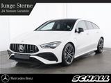 Mercedes-Benz Mercedes-AMG CLA 35 4M SB NIGHT+PANO+DIS+AHK+HUD - weiße Mercedes-Benz CLA 35 AMG Shooting Brake